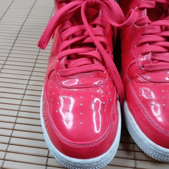 Nike Air Force 1 Mid \'07 LV8 UV Siren Red/Pink White Mens 8.5 Sneaker AO0702 600 main image 10
